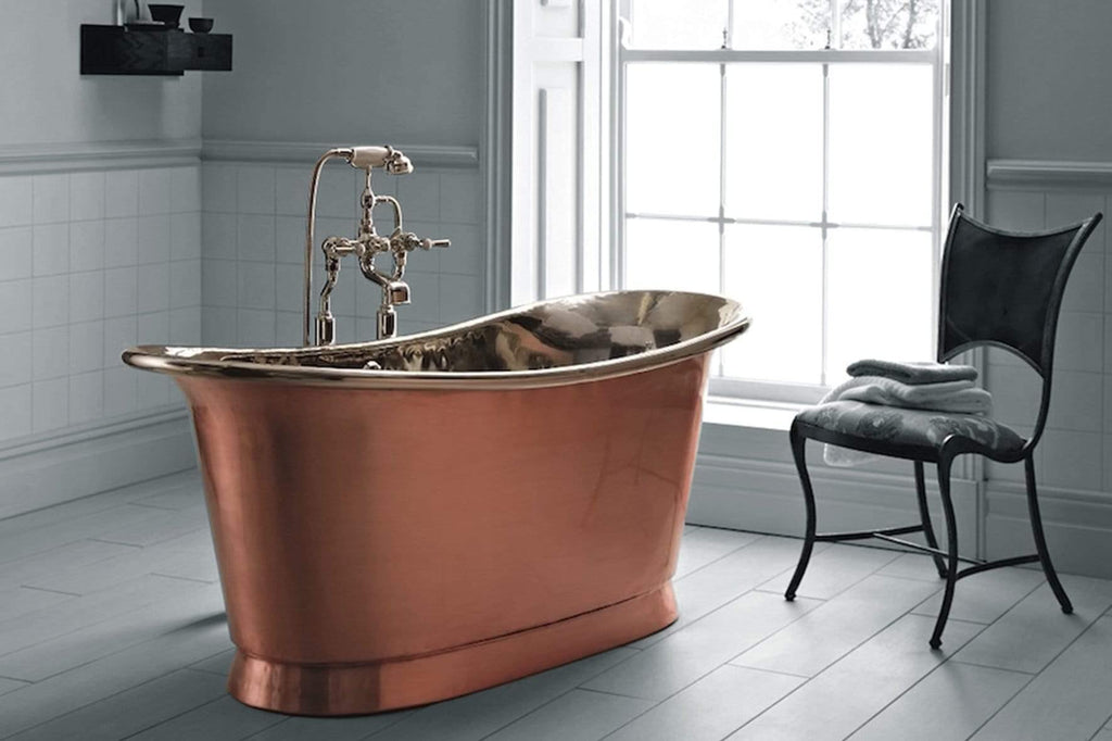 Antique Copper Clawfoot Bathtub