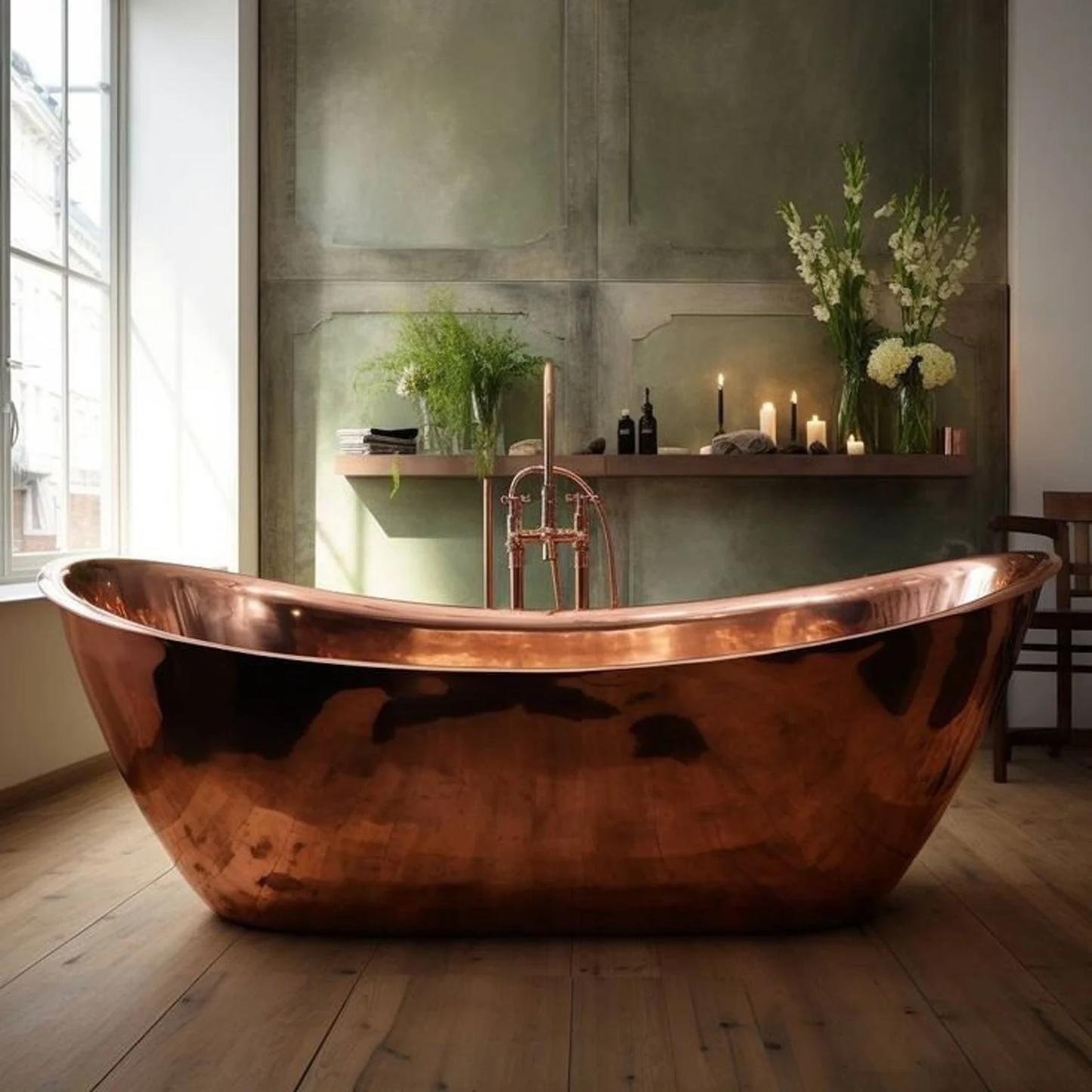 Copper Bathtub