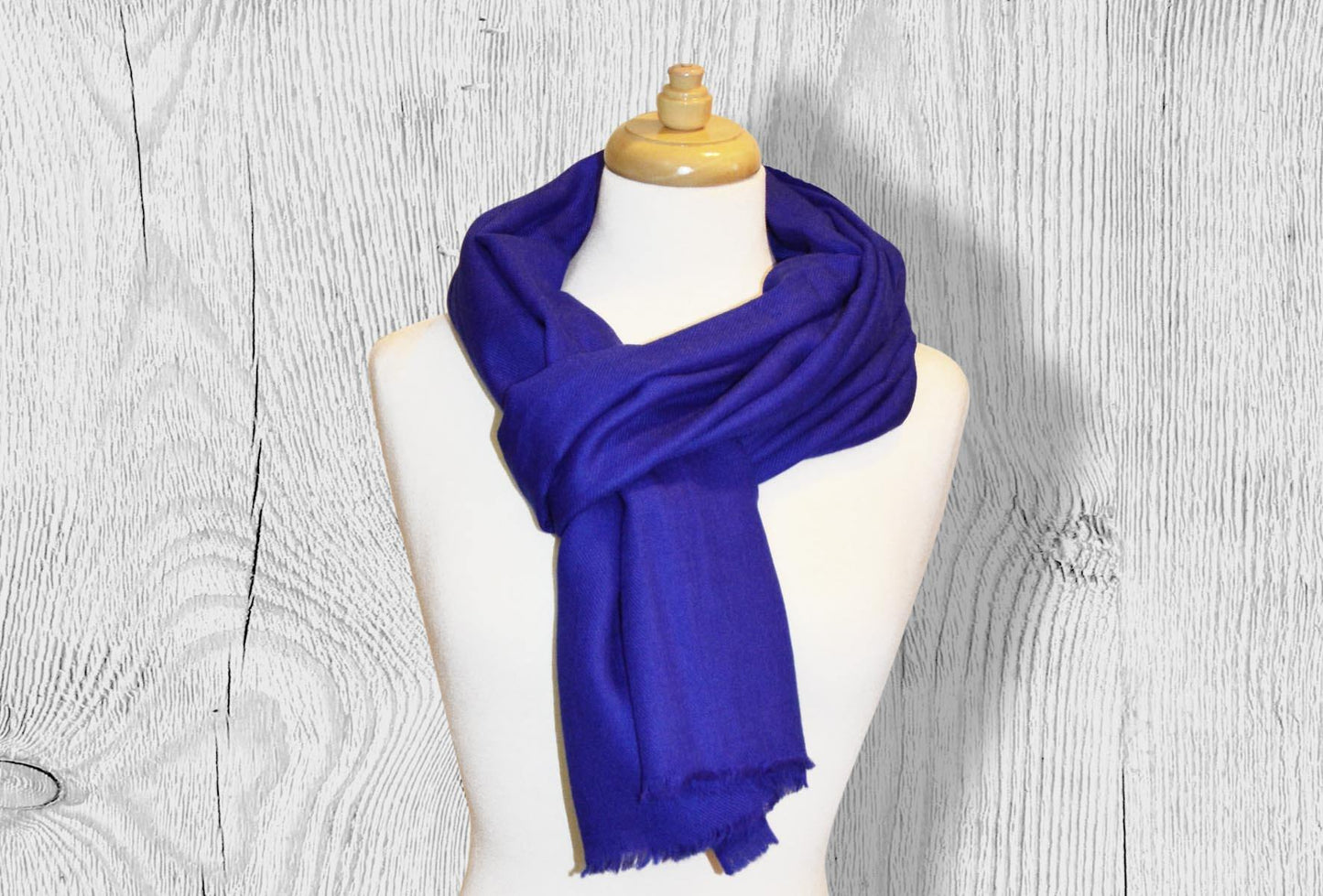 Hand Woven Pashmina Stoles - Plain - Kaarigar Handicrafts Inc.