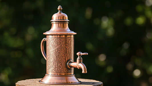 Eco-Friendly Benefits of Using an Ayurvedic Copper Water Dispenser Set