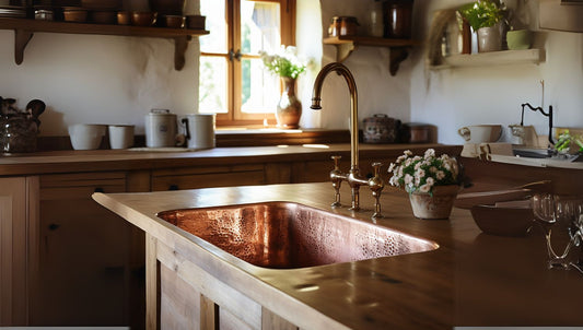 Why a Handmade Copper Kitchen Sink is the Perfect Addition to your home.