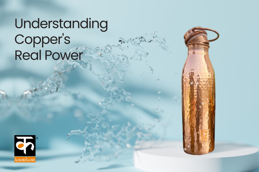 Ayurvedic copper bottle