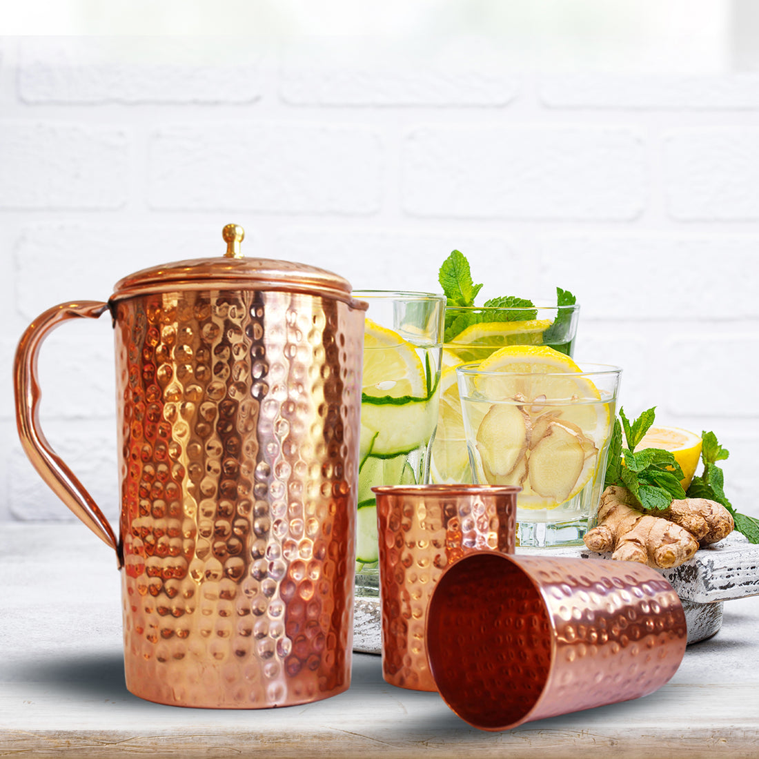 Copper Vessels Make Water Alkaline - Naturally