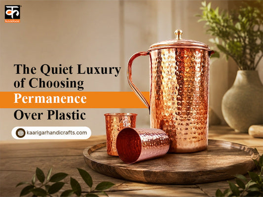 Handmade Copper Water Bottle