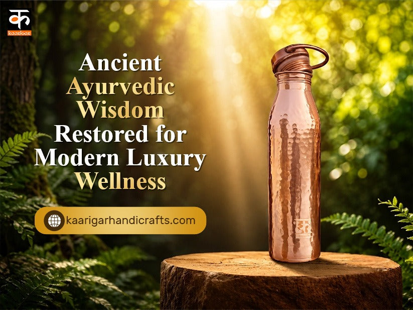 genuine copper water bottle