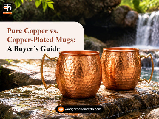 Moscow Mule copper mugs