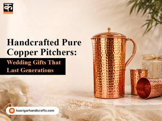pure copper water pitcher