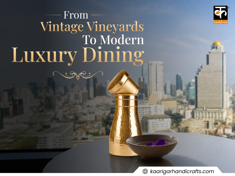 The Copper Carafe: From Vineyard Tables to Modern Dining Rooms