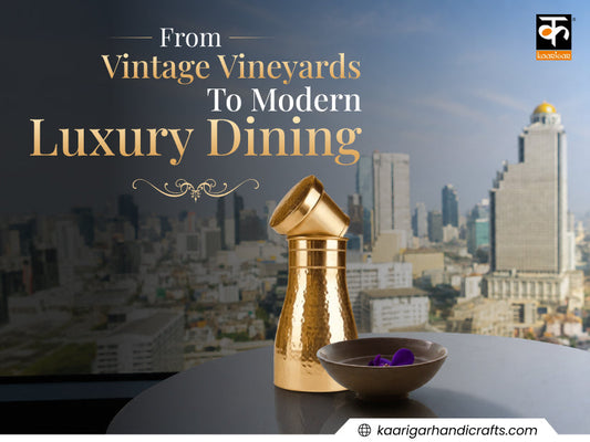 The Copper Carafe: From Vineyard Tables to Modern Dining Rooms