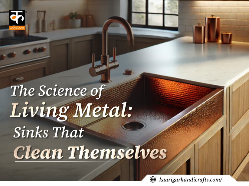 The Sink That Cleans Itself: What Copper Does That Others Can't