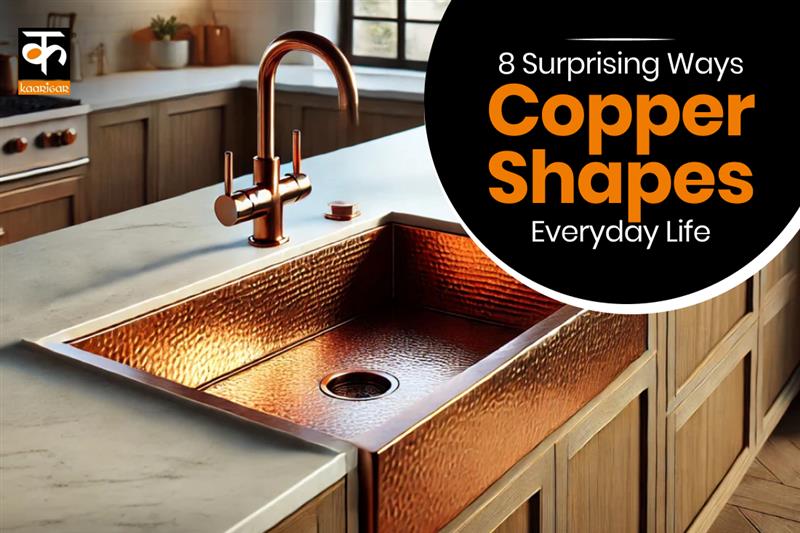 handmade copper kitchen sink