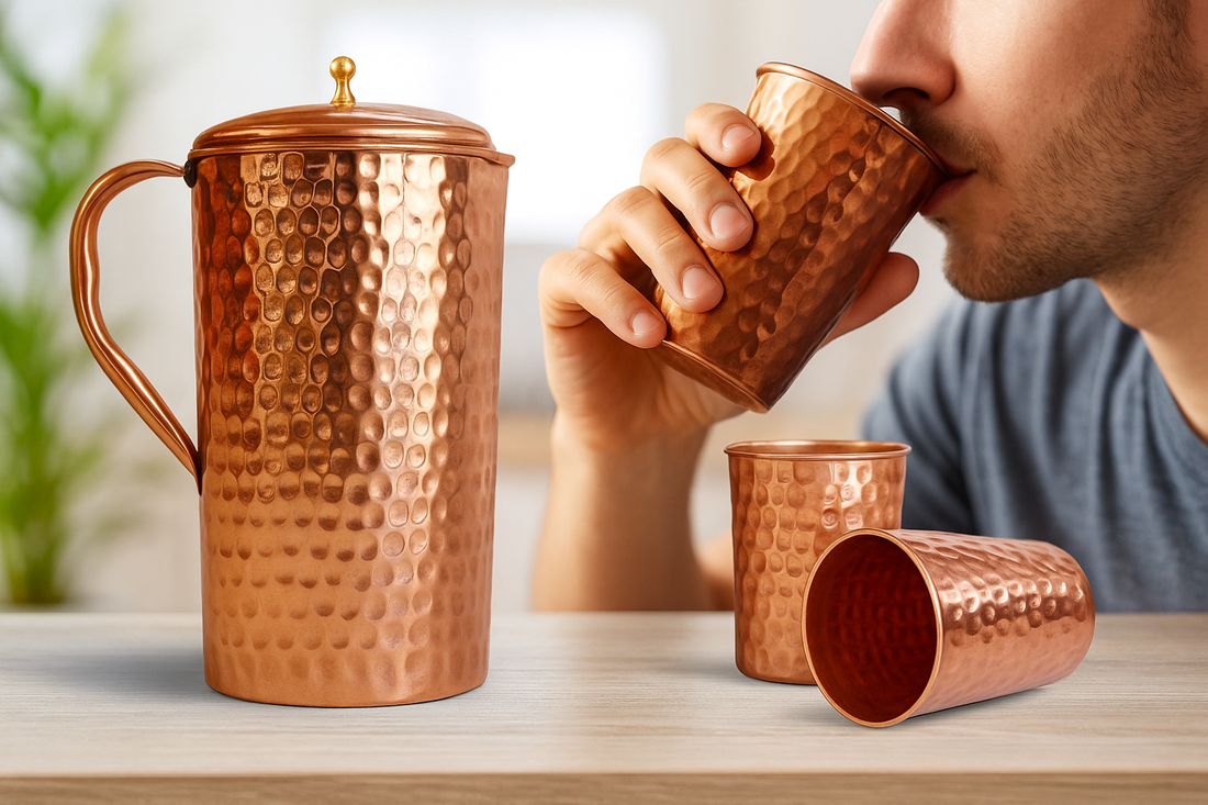 Top 5 Reasons to Switch to an Ayurvedic Copper Pitcher for Daily Hydration