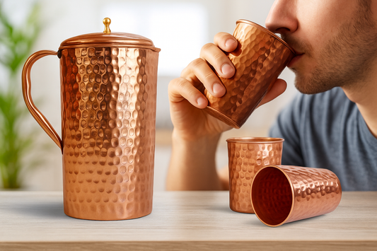 Top 5 Reasons to Switch to an Ayurvedic Copper Pitcher for Daily Hydration