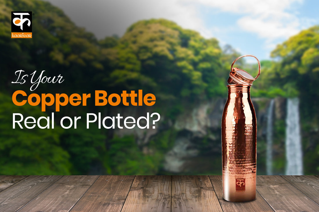 How to Differentiate Between Pure Copper & Copper-Plated Bottles