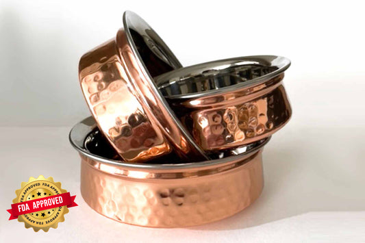 Copper Handi Set of 3