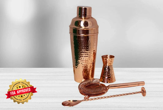 Handmade Copper Cocktail Set