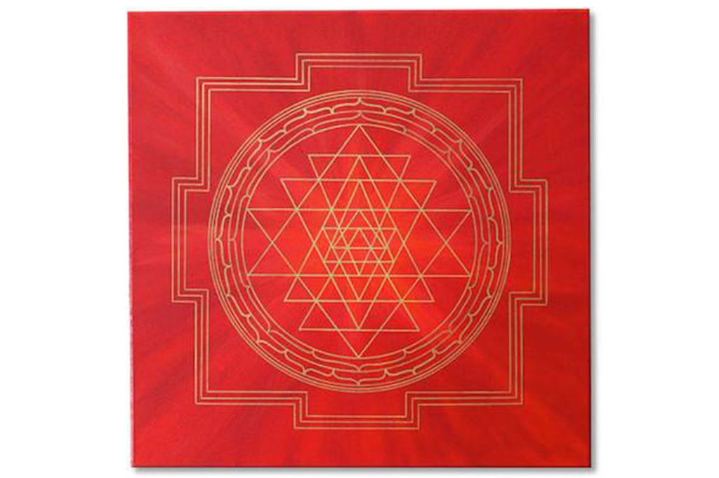 Sri Yantra Meditation Mat