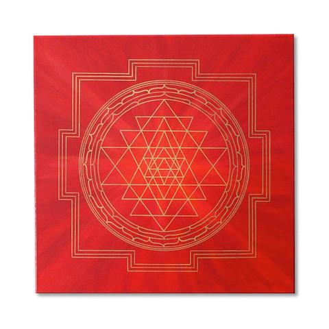 Sri Yantra Meditation Mat