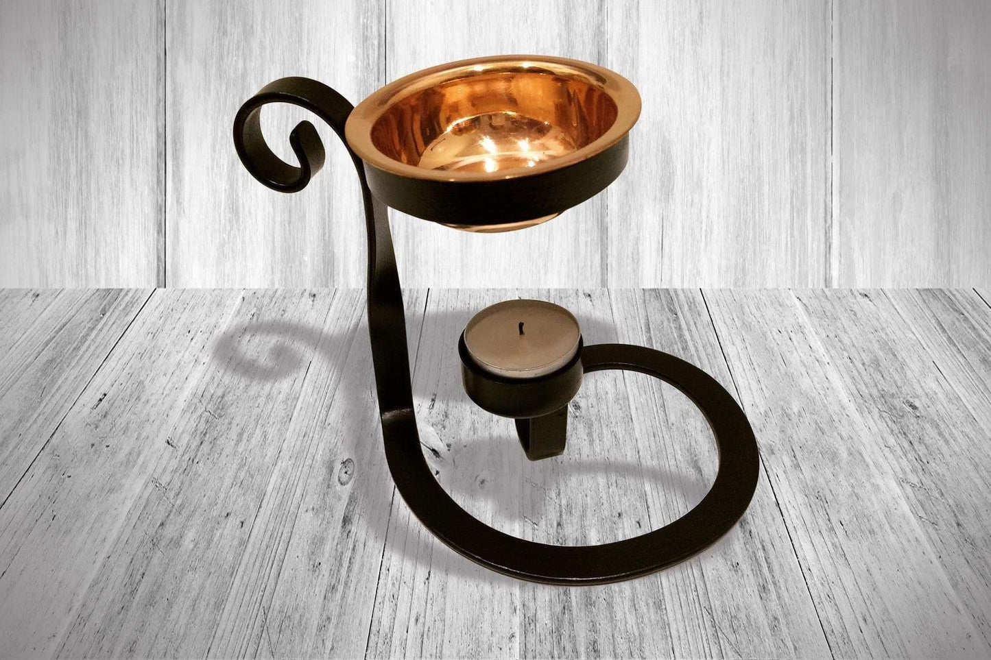 Copper Essential Oil Burner - Kaarigar Handicrafts Inc.