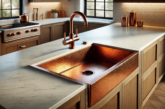 Handmade Copper Kitchen Sink